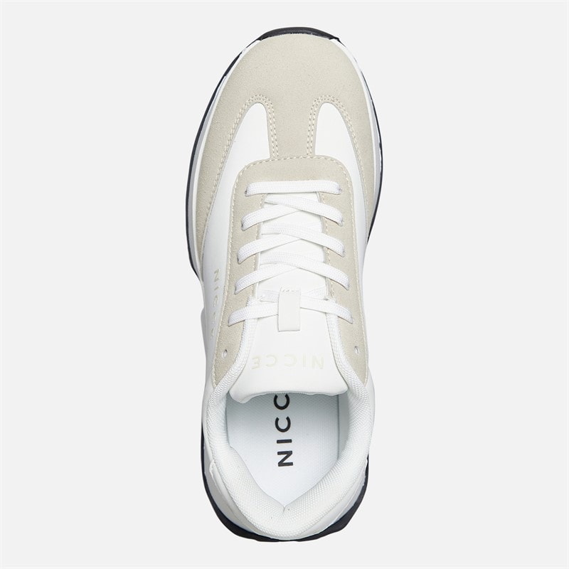 NICCE Womens Tallegra Trainers White - Image 4