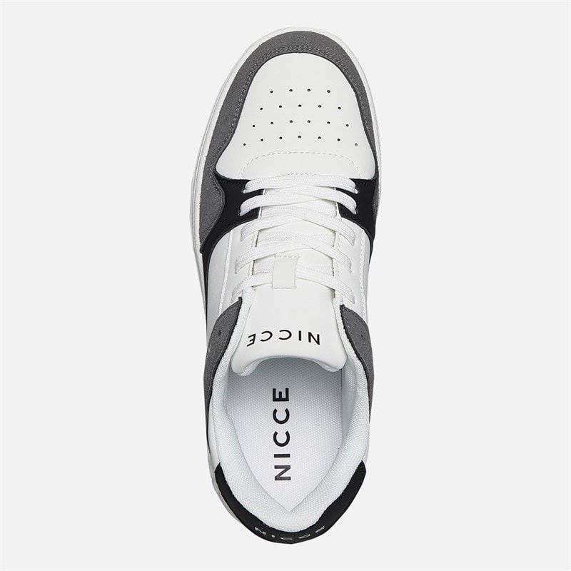 NICCE Womens Avalon Trainers White/Black - Image 4