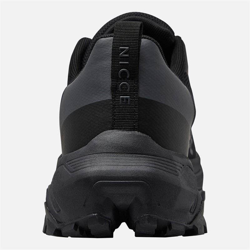 NICCE Mens Metolo Trainers Black/Coal - Image 3