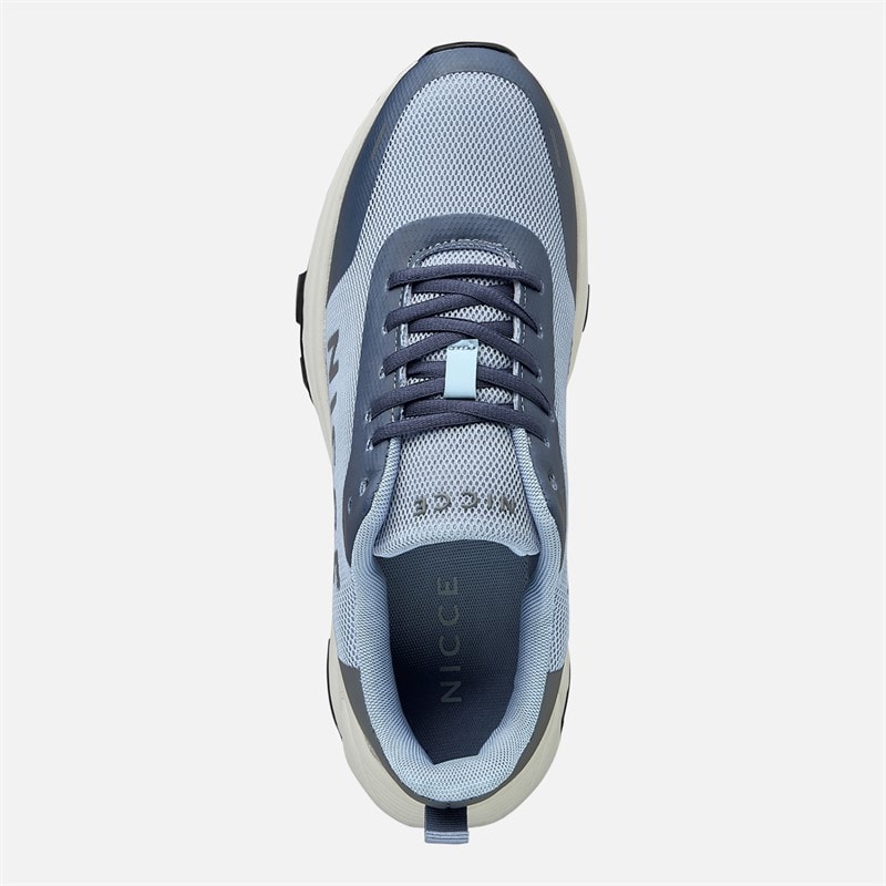 NICCE Mens Metolo Trainers Element Blue/Navy/Grey Element Blue / Navy / Grey - Image 4