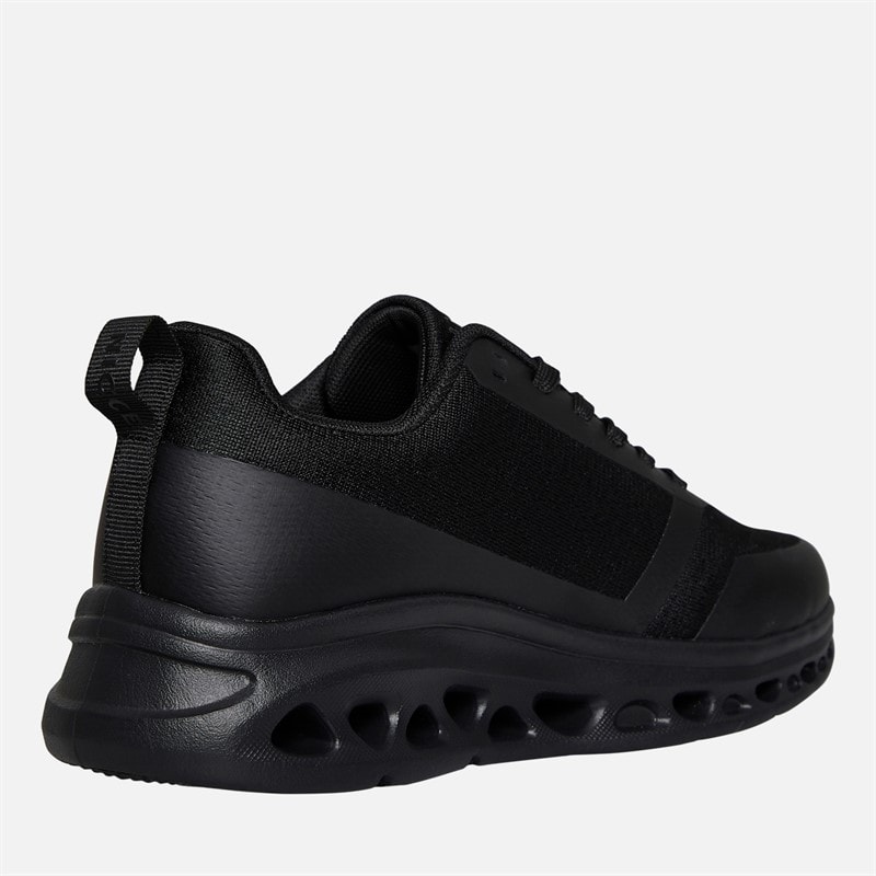 NICCE Junior Boys Frantor Trainers Black Mono - Image 4
