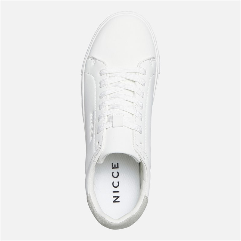 NICCE Junior Boys Torces Trainers White/Grey - Image 4
