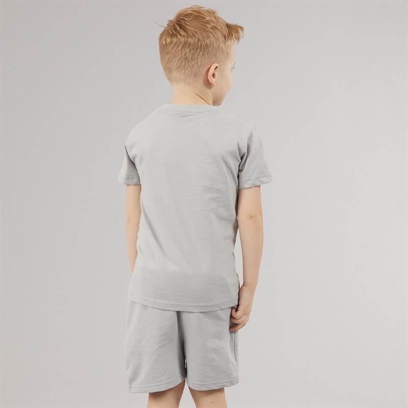 NICCE Boys T-Shirt And Shorts Set Grey - Image 2