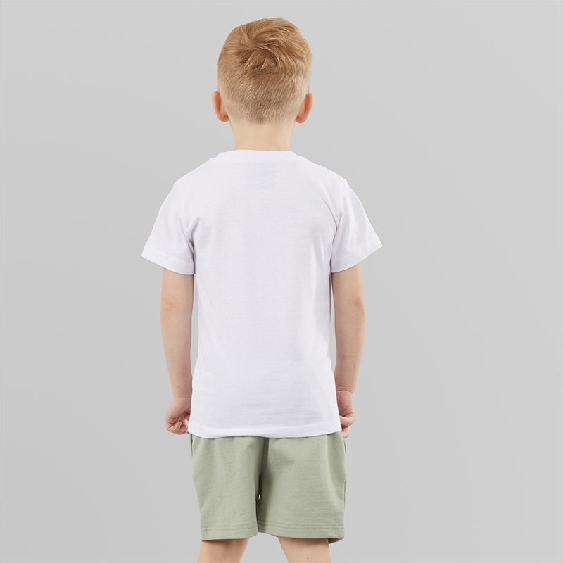 NICCE Boys T-Shirt And Shorts Set Sage - Image 2