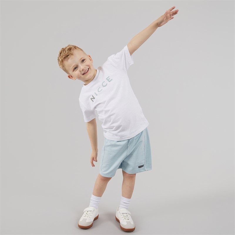NICCE Boys T-Shirt And Shorts Set Sky Blue - Image 3