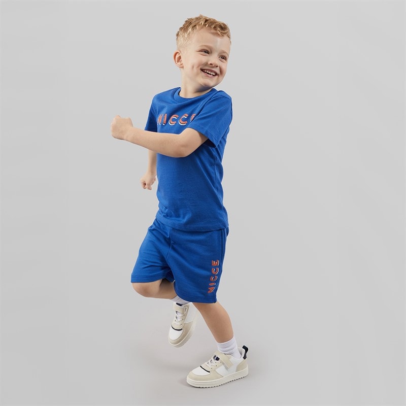 NICCE Boys T-Shirt And Short Set Cobalt - Image 4