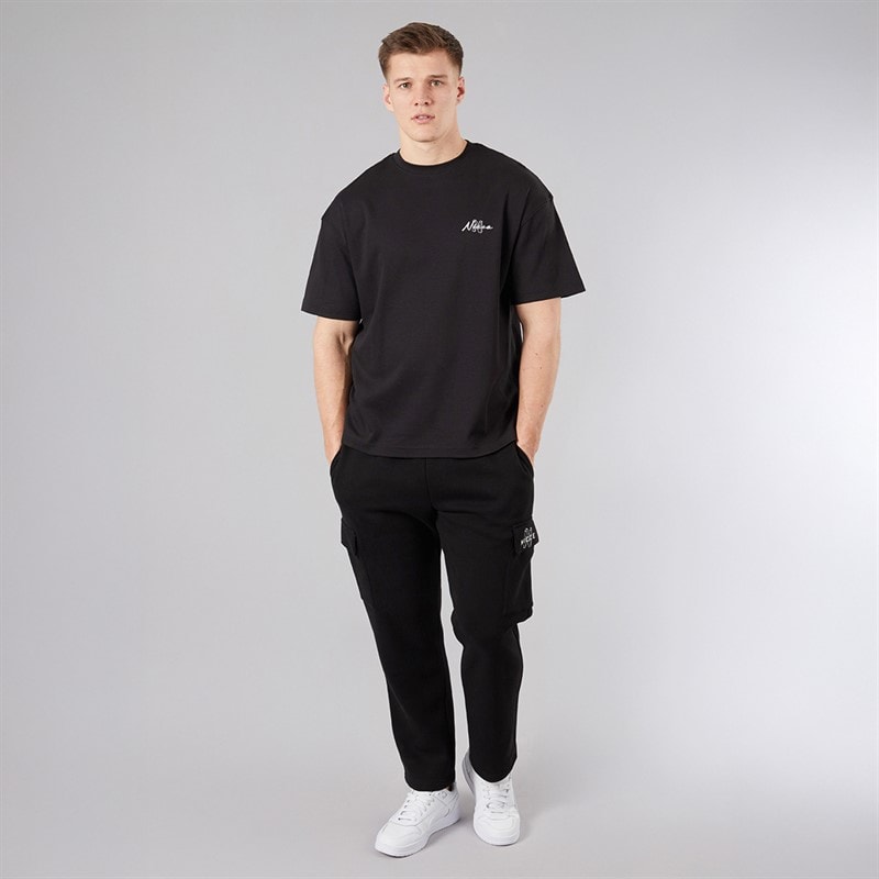 NICCE Mens Alotte Oversized T-Shirt Black - Image 4