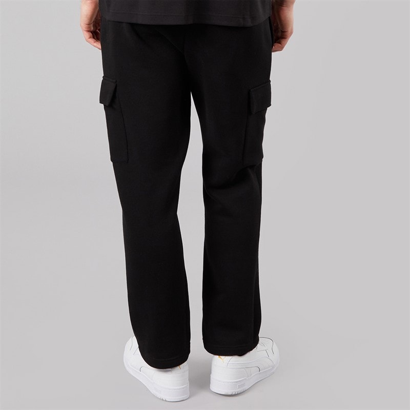NICCE Mens Kistra Cargo Open Hem Joggers Black - Image 2