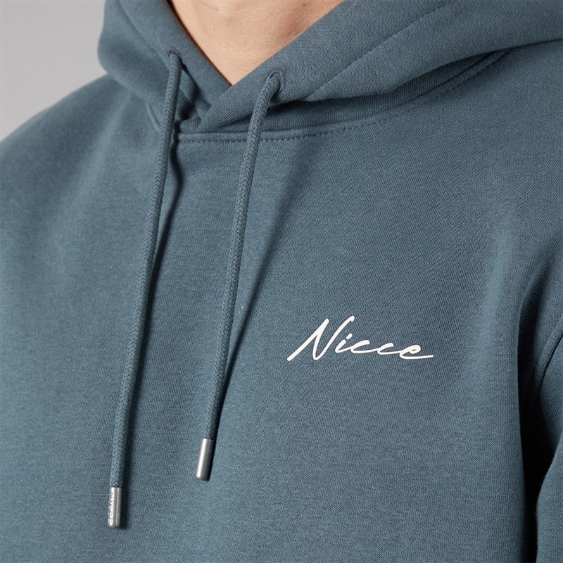 NICCE Mens Icenos Open Hem Tracksuit Future Grey - Image 3