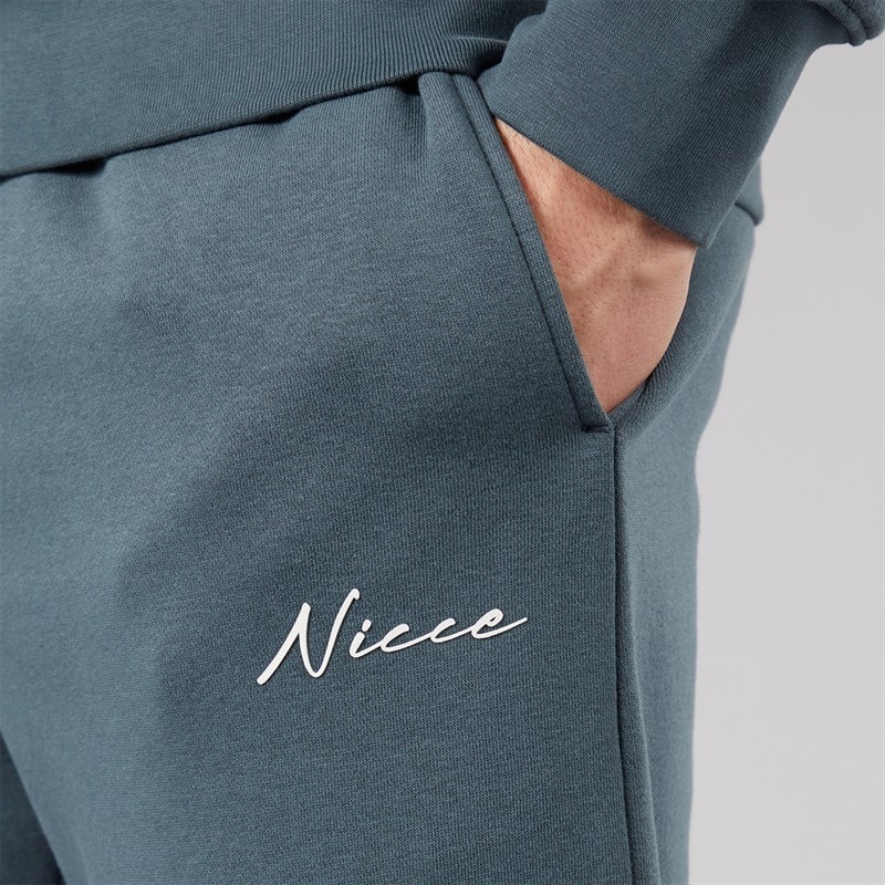 NICCE Mens Icenos Open Hem Tracksuit Future Grey - Image 5
