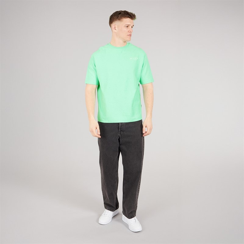 NICCE Mens Flavur Oversized T-Shirt Minty - Image 4