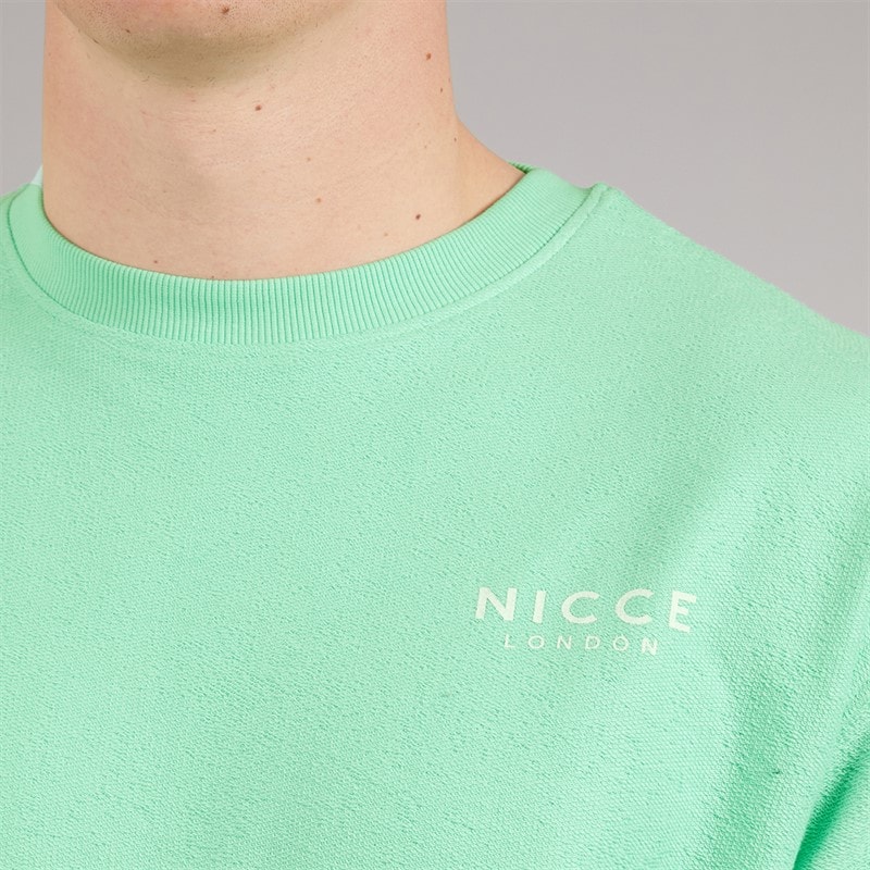 NICCE Mens Flavur Oversized T-Shirt Minty - Image 5