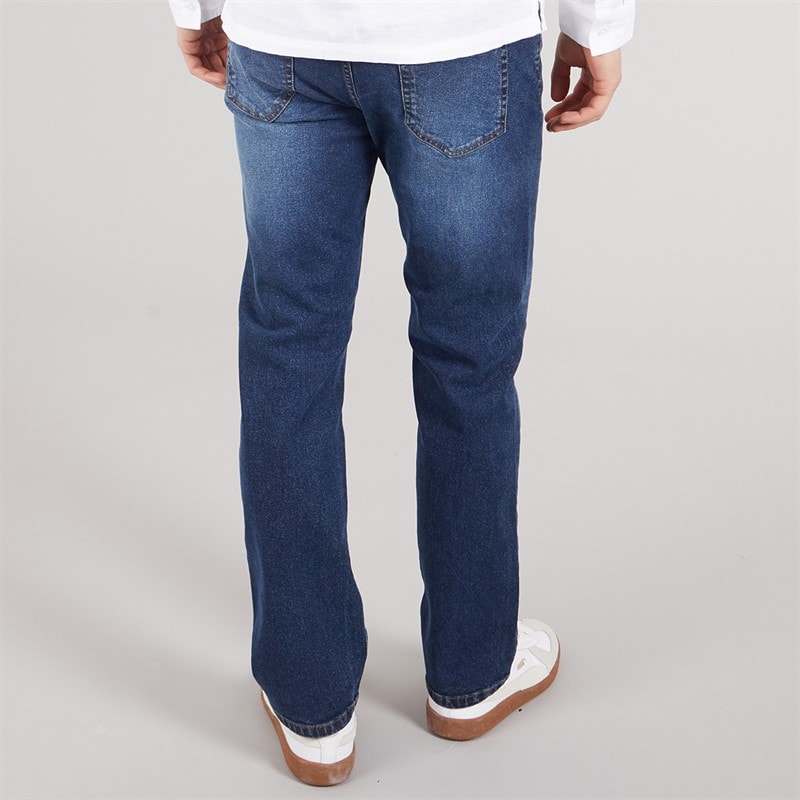 NICCE Mens Jeaper Regular Fit Jeans Indigo - Image 2