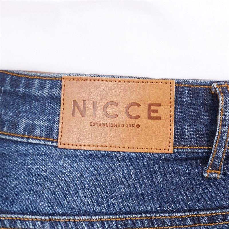 NICCE Mens Jeaper Regular Fit Jeans Indigo - Image 3