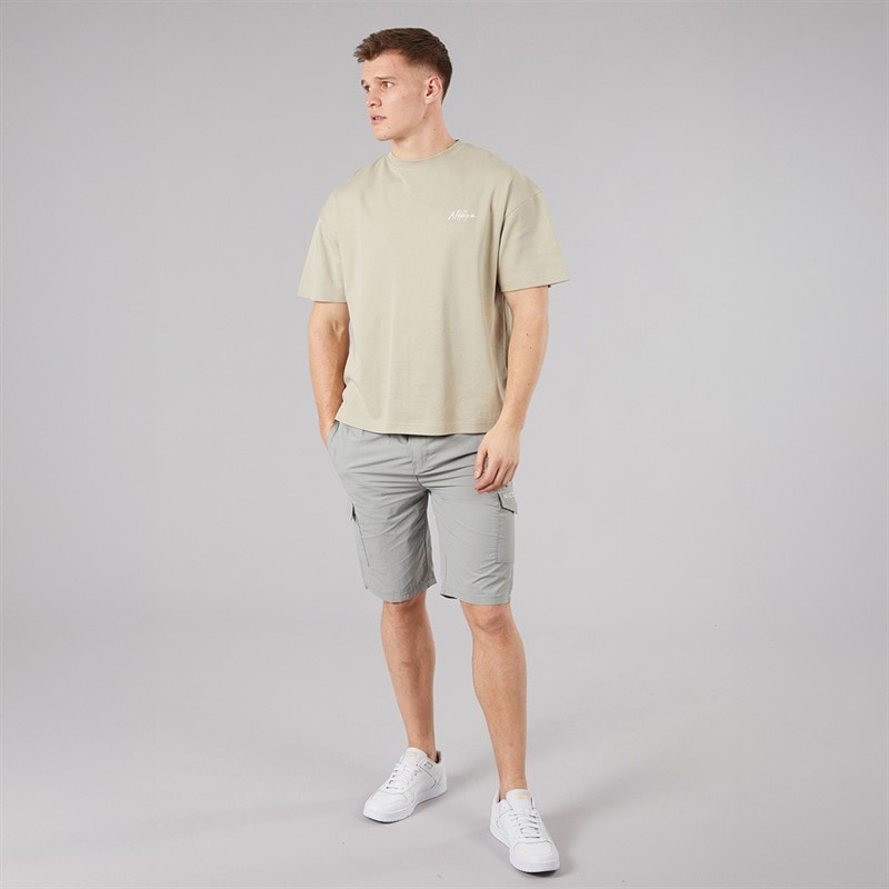 NICCE Mens Alotte Oversized T-Shirt Grey Stone - Image 4