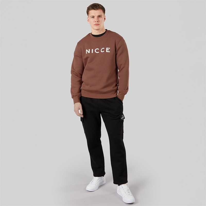 NICCE Mens Lormi Sweatshirt Chestnut - Image 4