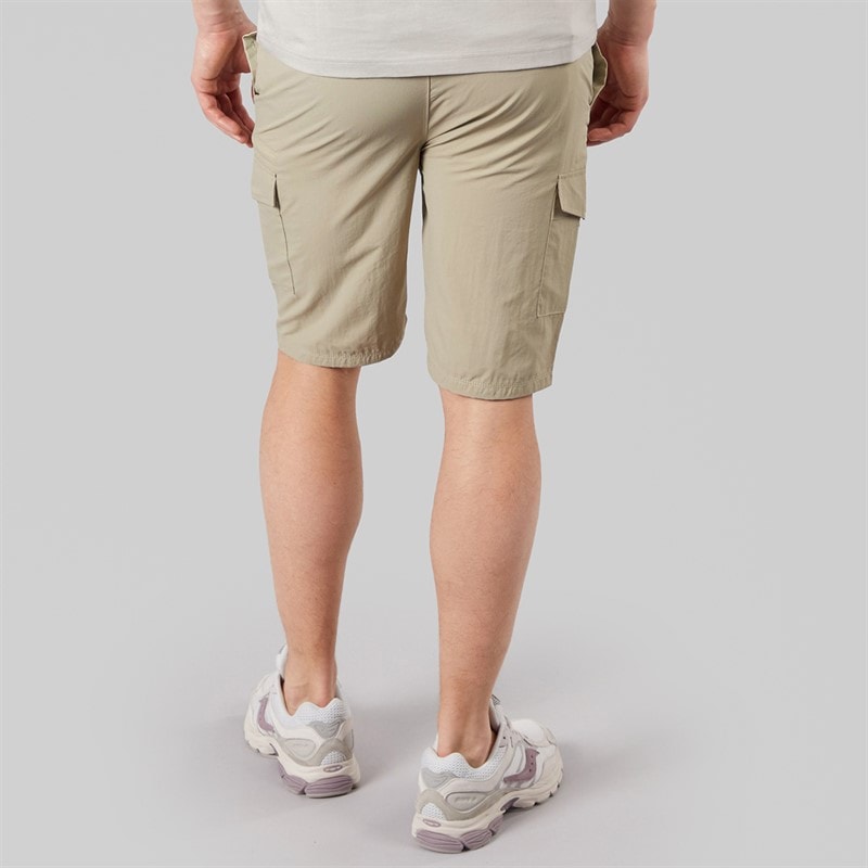 NICCE Mens Humva Cargo Shorts Grey Stone - Image 2