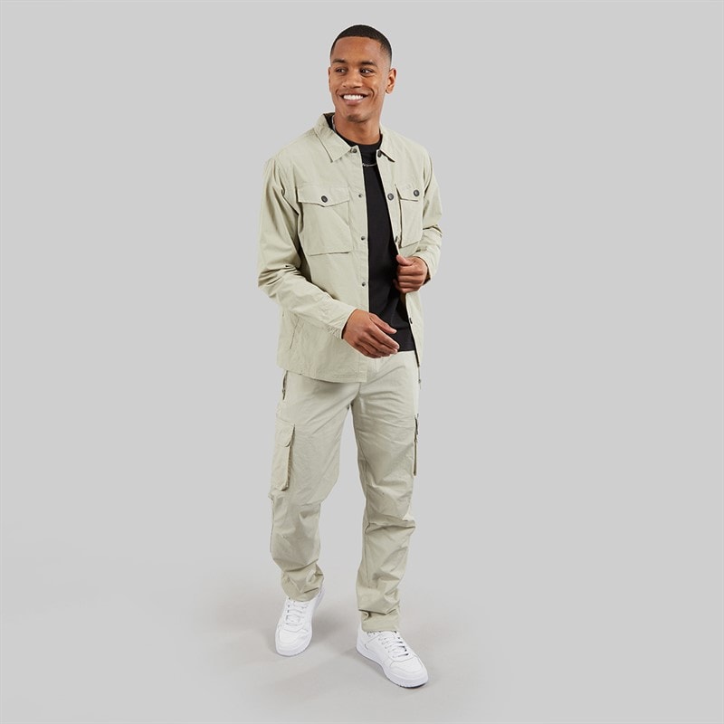 NICCE Mens Eonbro Utility Jacket Grey Stone - Image 4