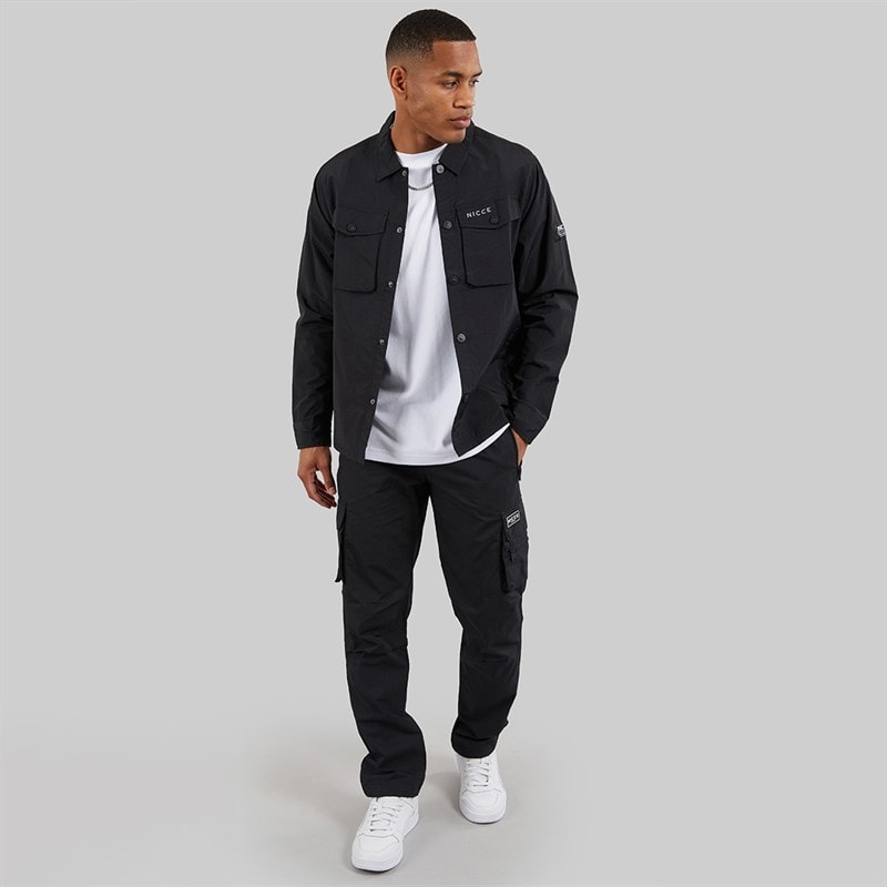 NICCE Mens Eonbro Utility Jacket Black - Image 4