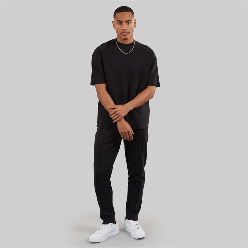 NICCE Mens Luxe Piping Joggers Black - Image 4