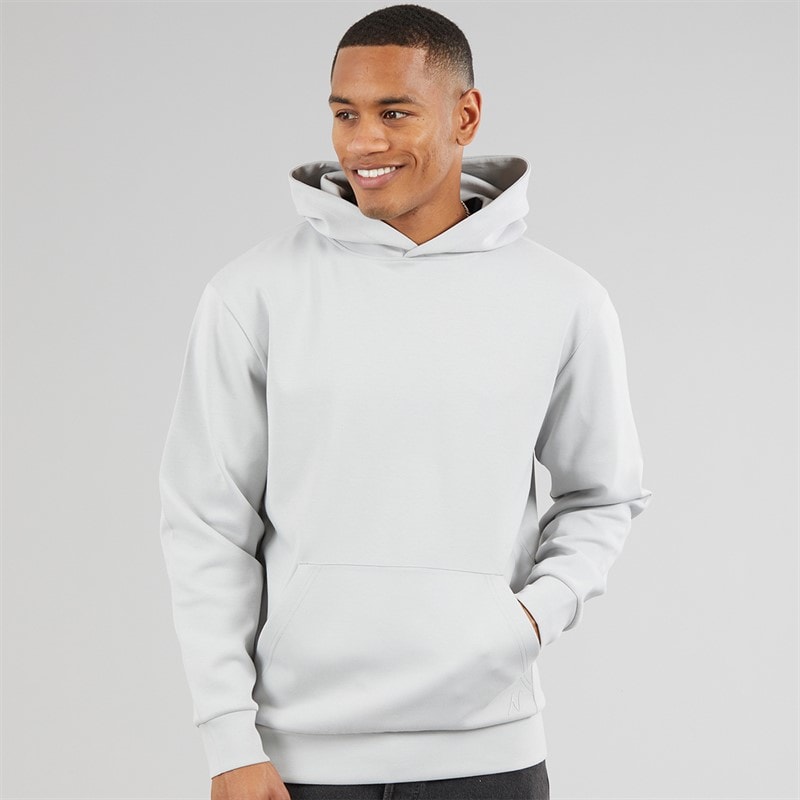 NICCE Mens Luxe Hoodie Chalk Grey