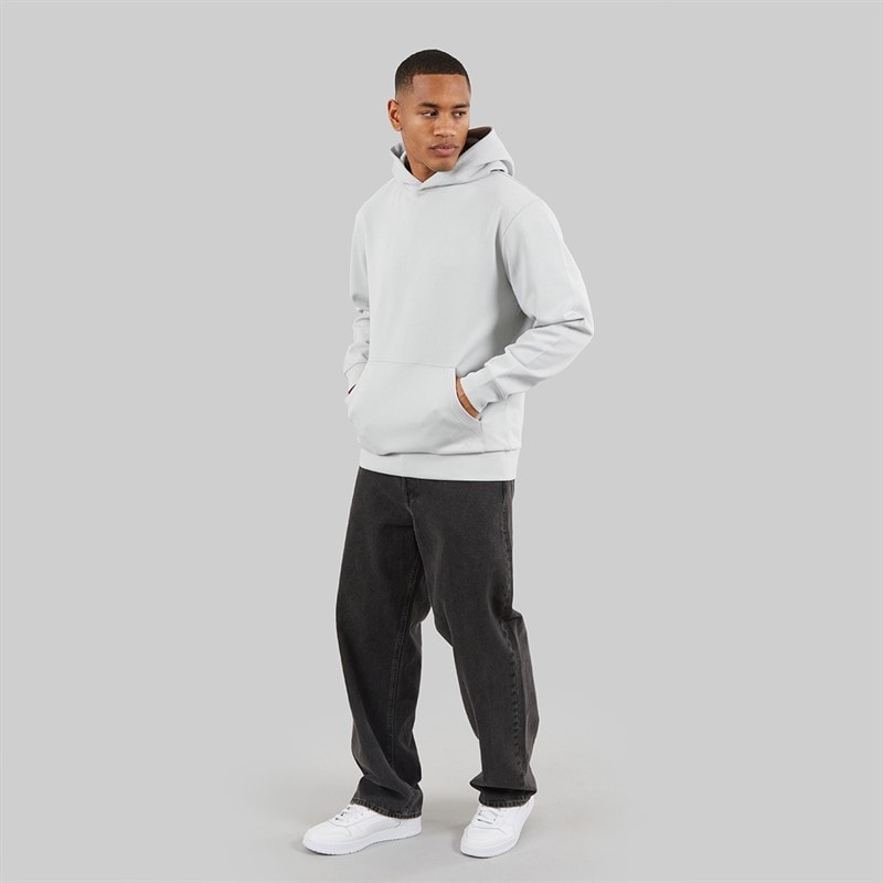 NICCE Mens Luxe Hoodie Chalk Grey - Image 4