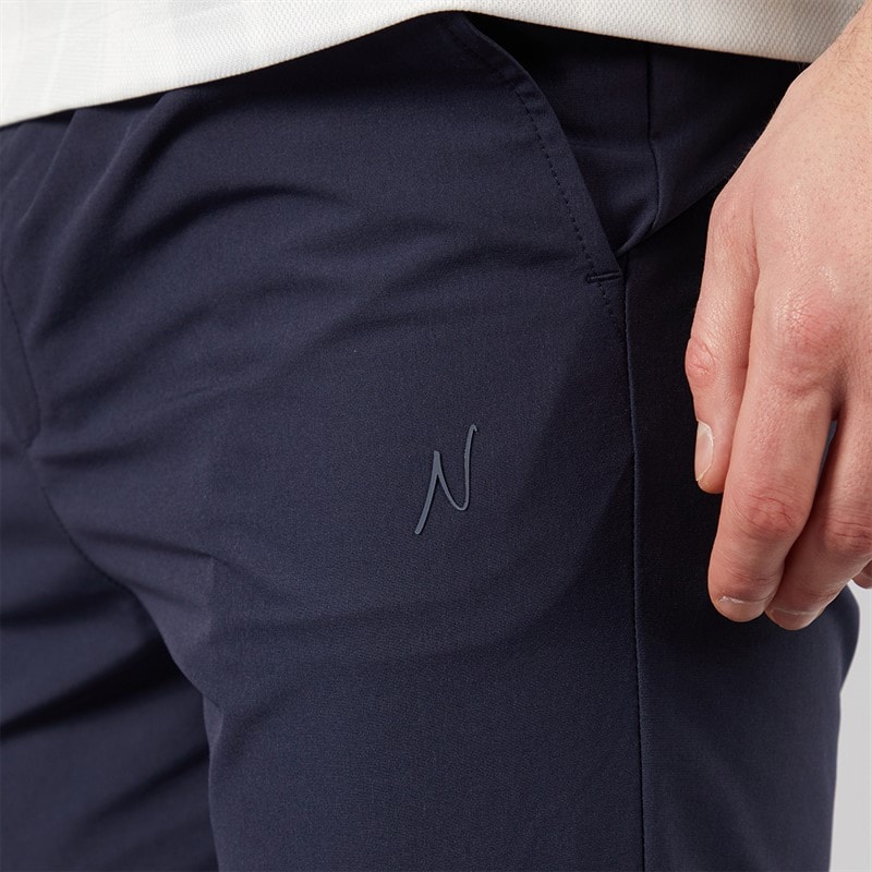 NICCE Mens Luxe Slim Fit Tech Chinos Navy - Image 3