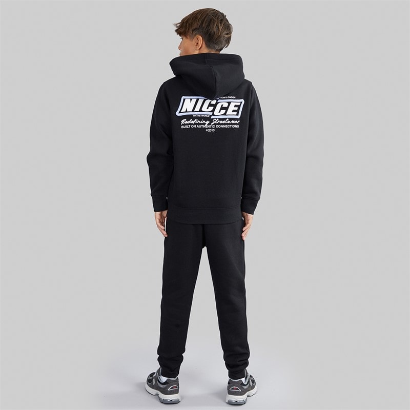 NICCE Boys Roberth Tracksuit Black - Image 3