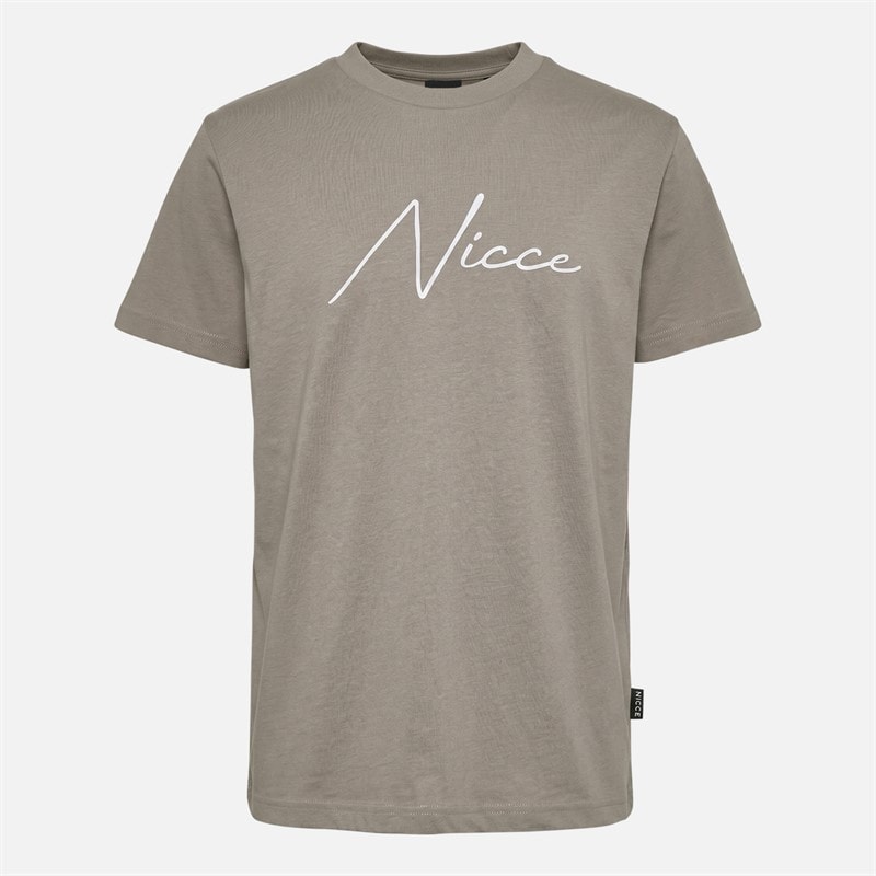 NICCE Boys Tolwin Five Pack T-Shirts Black/White/Fig/Satellite/Dark Navy Black/White/Fig/Satellite/Dk Navy - Image 3