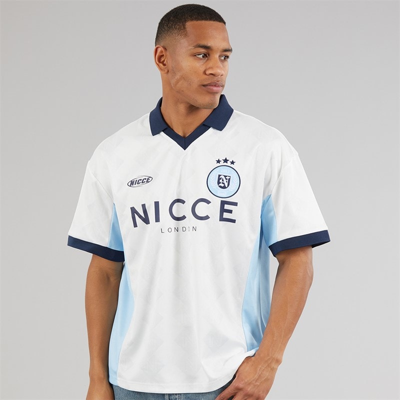 NICCE Mens Billete T-Shirt A White