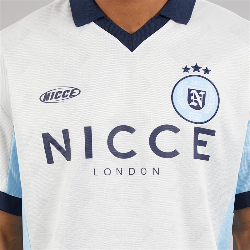 NICCE Mens Billete T-Shirt A White - Image 3