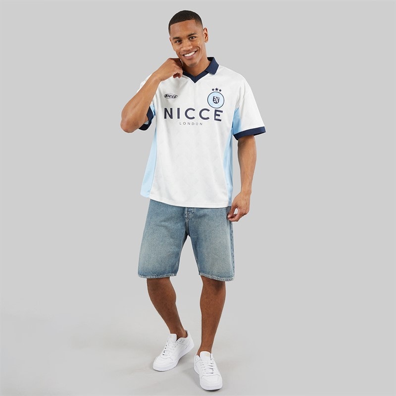 NICCE Mens Billete T-Shirt A White - Image 4