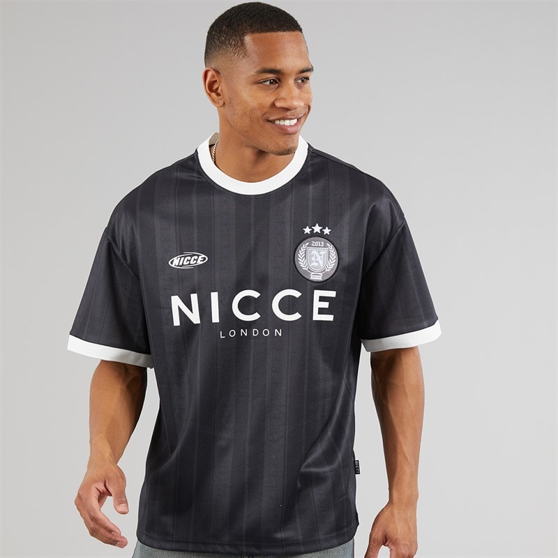 NICCE Mens Legend T-Shirt A Black