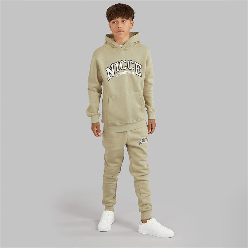 NICCE Boys Rally Tracksuit Grey Stone - Image 3