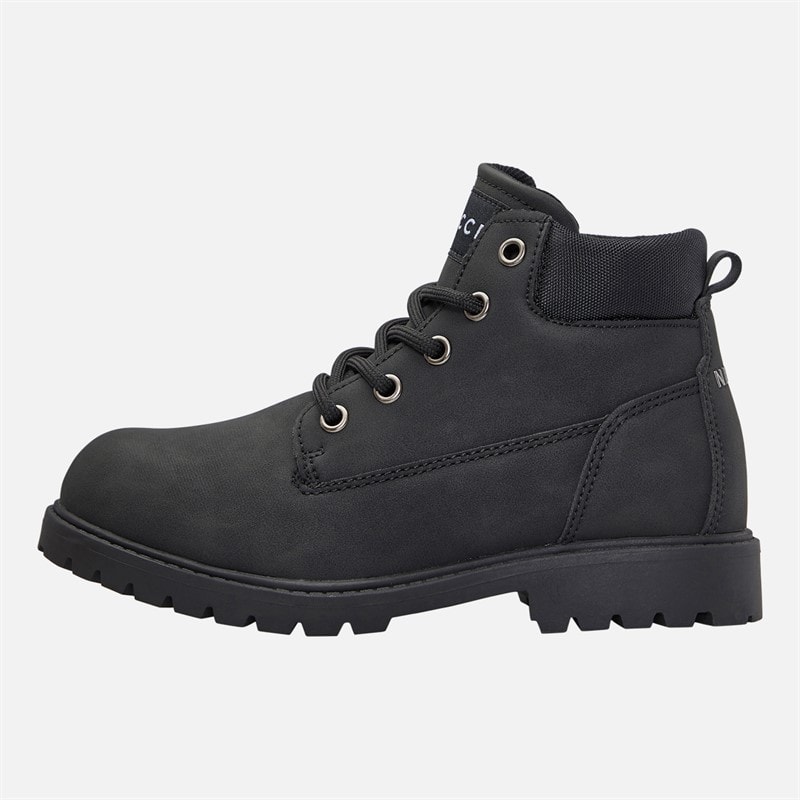 NICCE Junior Boys Hoxton Boots Black