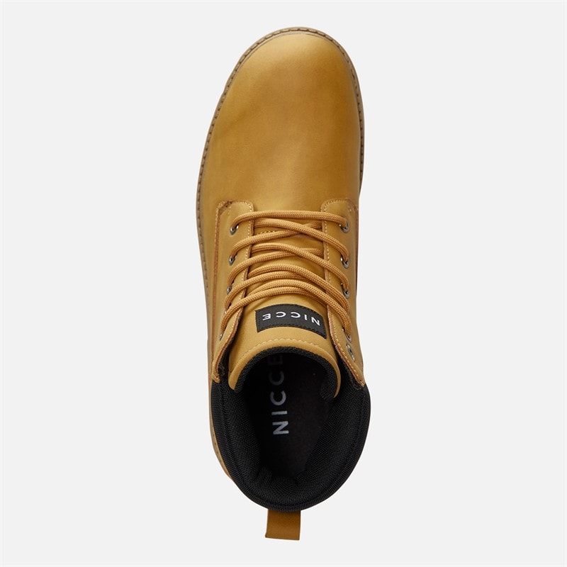NICCE Mens Hoxton Boots Wheat - Image 4