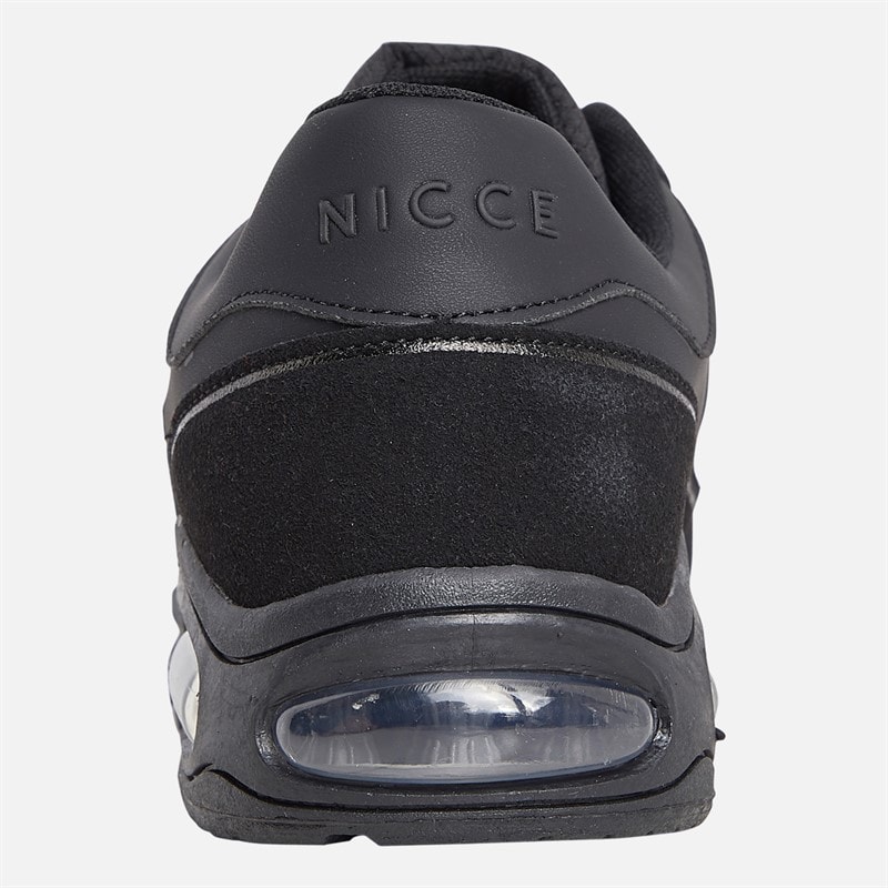 NICCE Mens Elossi Trainers Black - Image 3