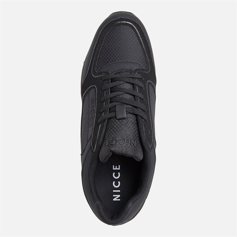 NICCE Mens Elossi Trainers Black - Image 4