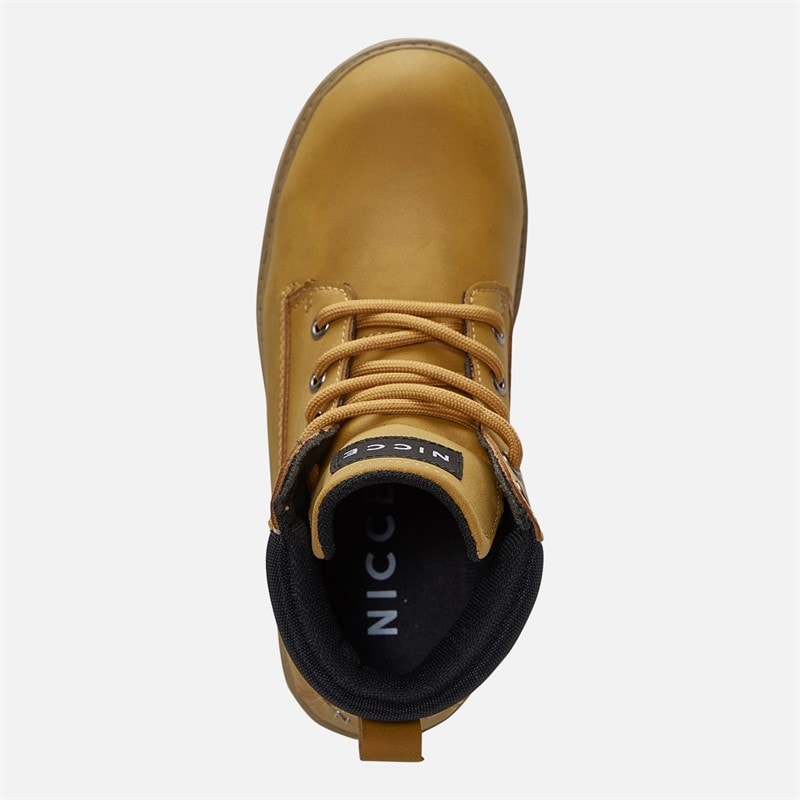 NICCE Junior Boys Hoxton Boots Wheat - Image 4