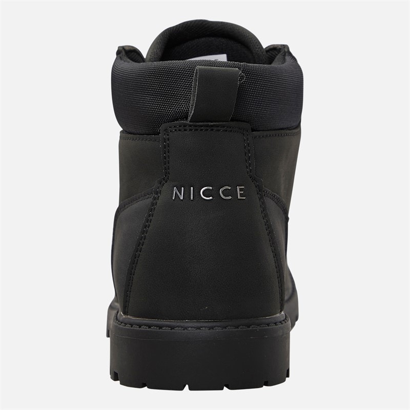 NICCE Mens Hoxton Boots Black - Image 3