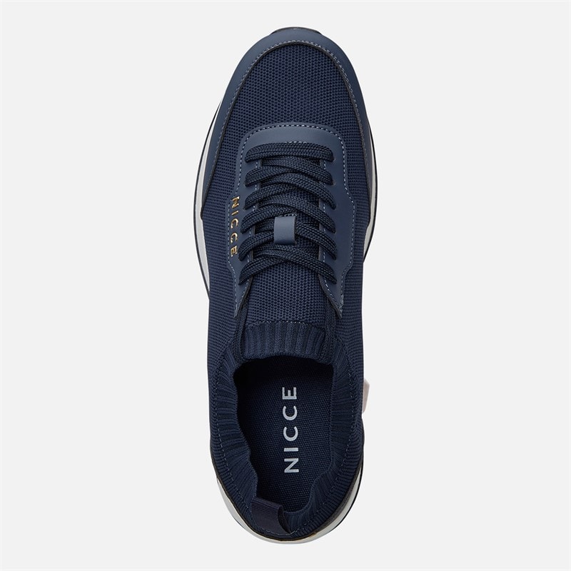 NICCE Mens Deolin Trainers Navy - Image 4