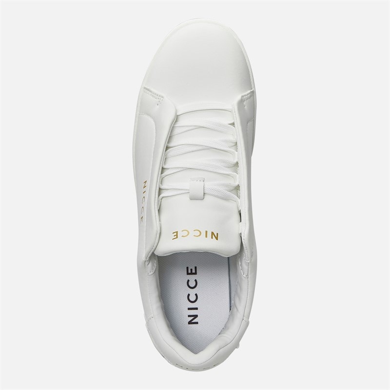NICCE Mens Hazien Trainers White - Image 4