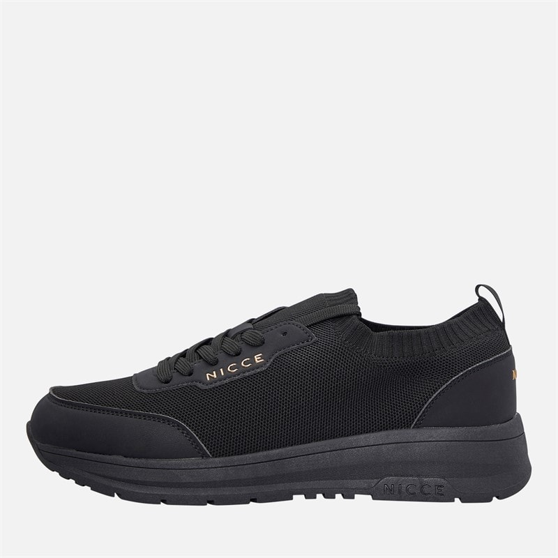 NICCE Mens Deolin Trainers Black