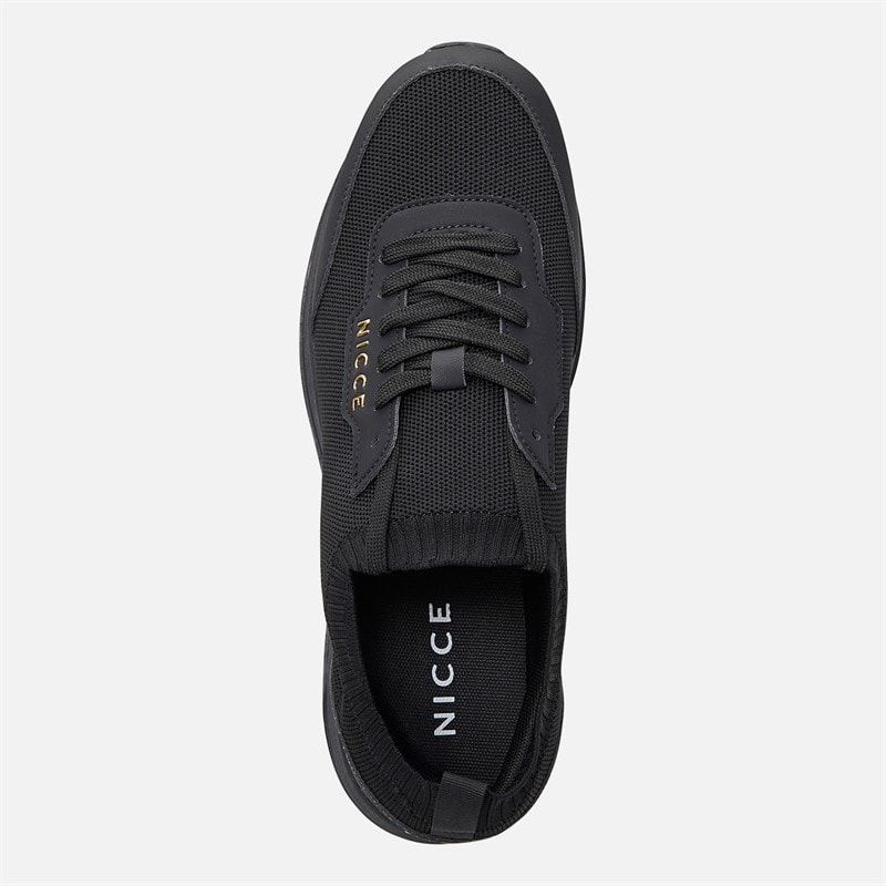 NICCE Mens Deolin Trainers Black - Image 4
