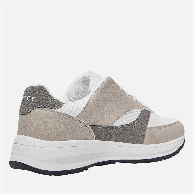 NICCE Mens Robula Trainers White/Grey - Image 5