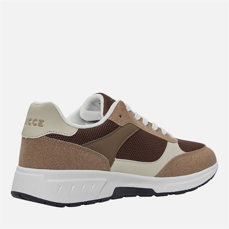 NICCE Mens Varyan Trainers Brown - Image 5