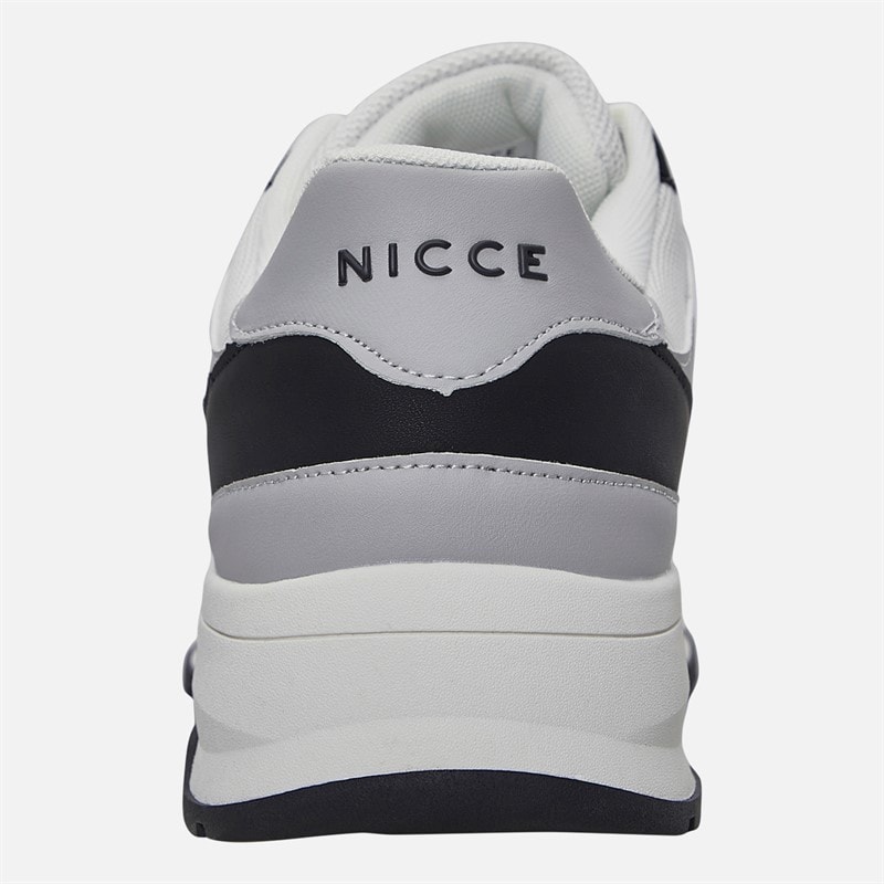 NICCE Mens Advell Trainers White - Image 3