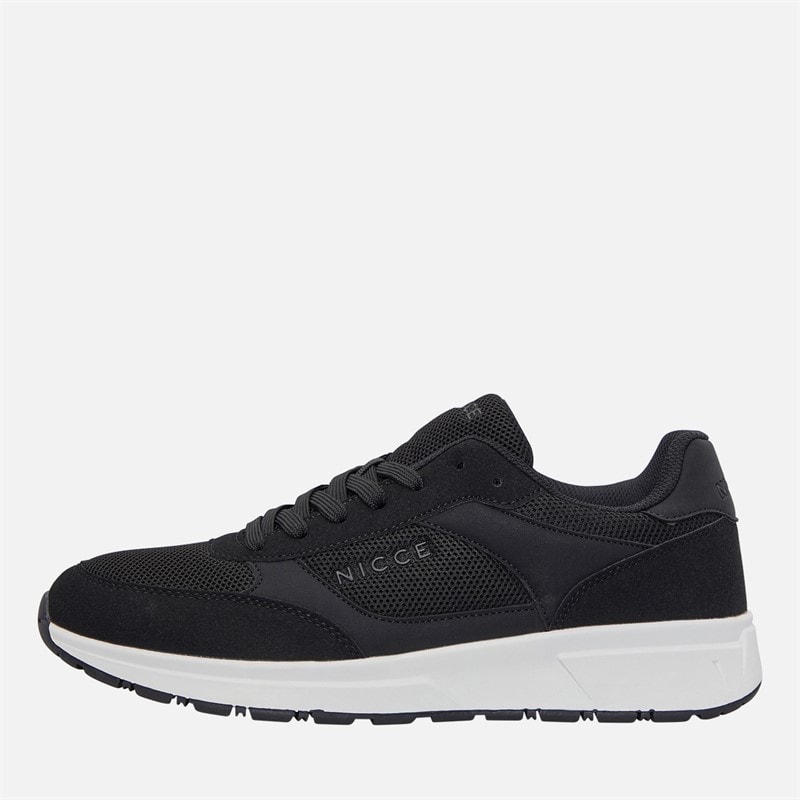 NICCE Mens Varyan Trainers Black