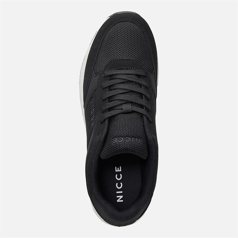 NICCE Mens Varyan Trainers Black - Image 4