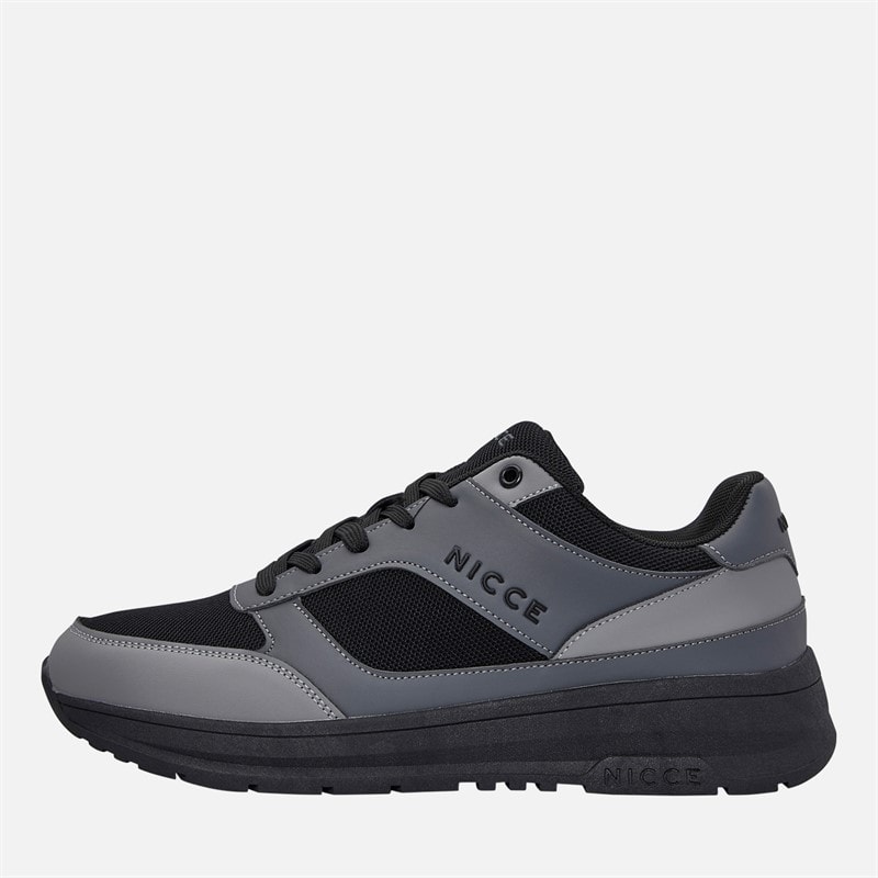 NICCE Mens Advell Trainers Black
